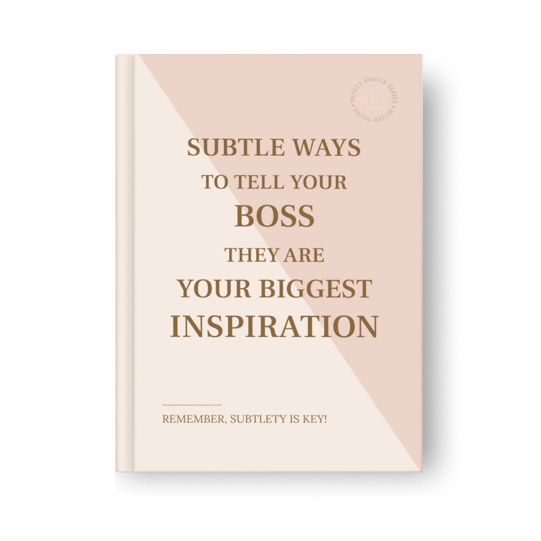 Book cover with text on a pink and beige background