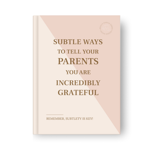 Book cover with text on a pink and beige background